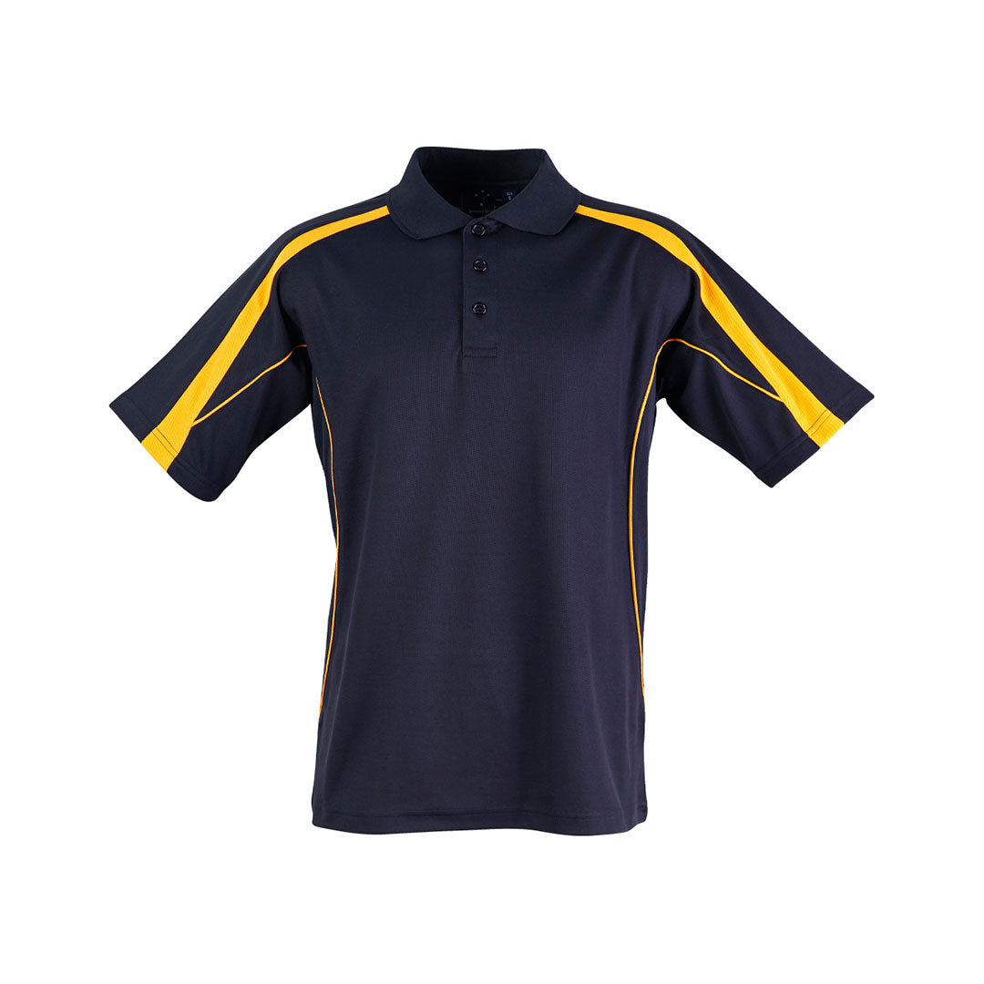 Winning Spirit The Legend Polo | Dark Colours | Kids | Short Sleeve Navy/Gold Shirts & Tops