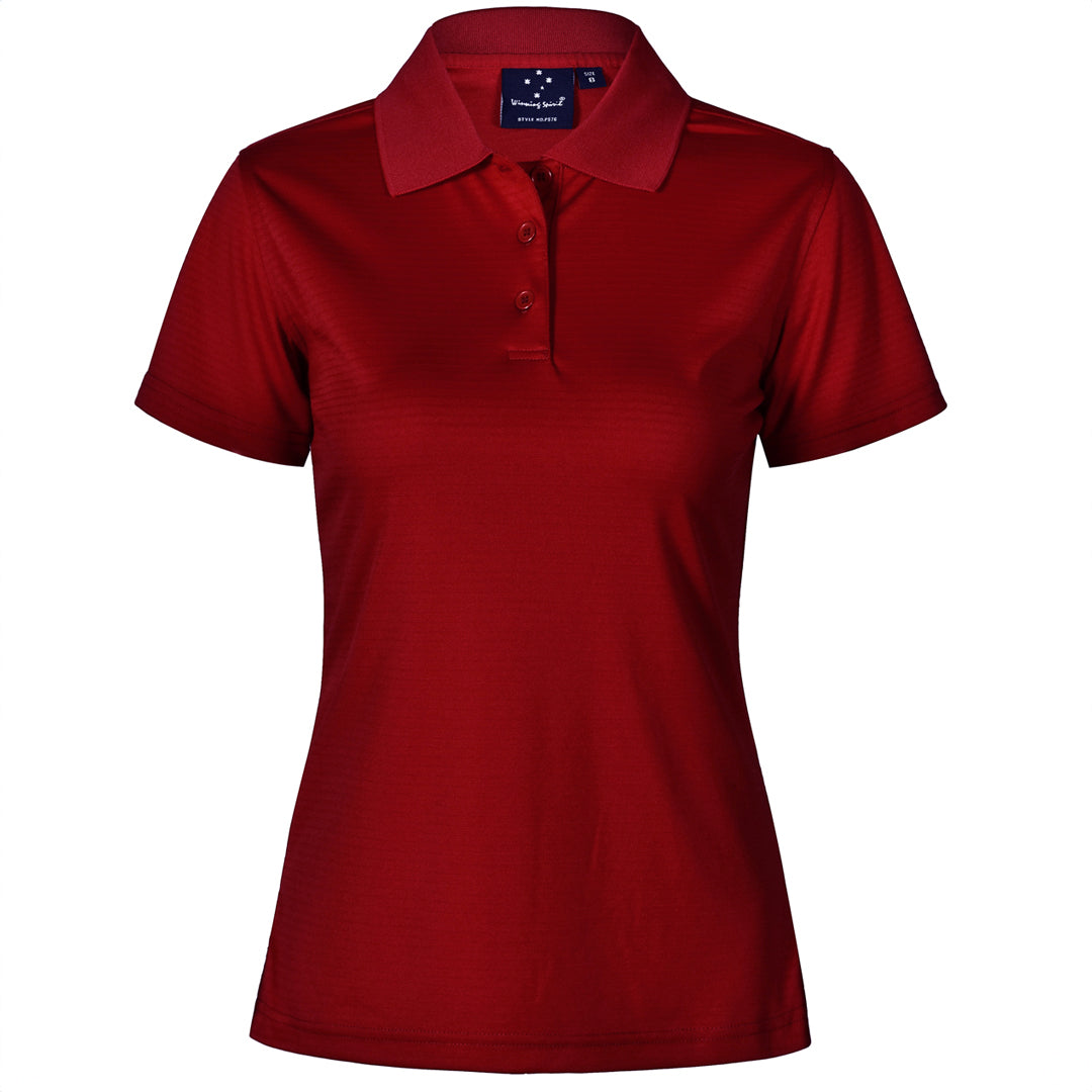 Winning Spirit The Icon Polo | Ladies Red Shirts & Tops