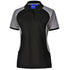 Winning Spirit The Arena Tri-Colour Polo | Ladies Black/White/Grey Shirts & Tops