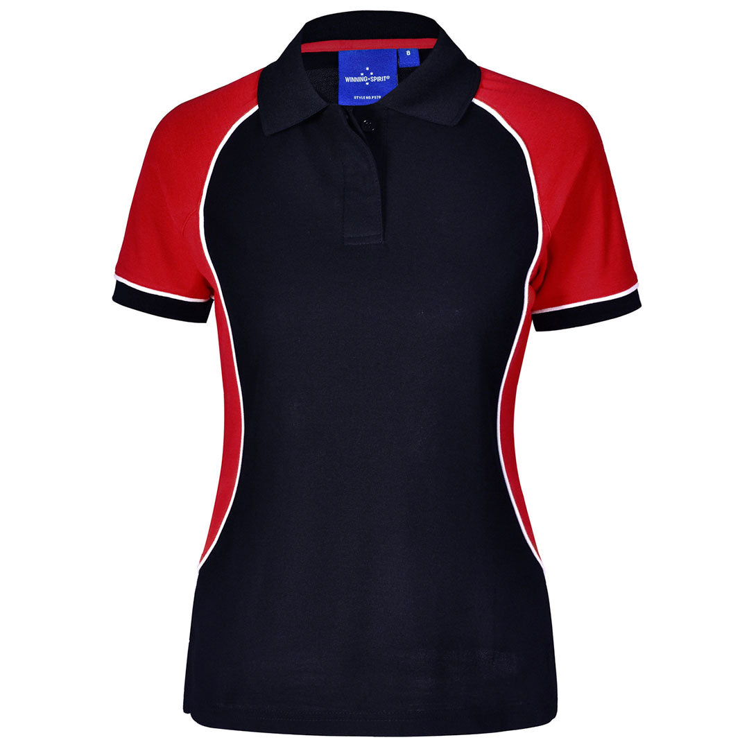 Winning Spirit The Arena Tri-Colour Polo | Ladies Shirts & Tops