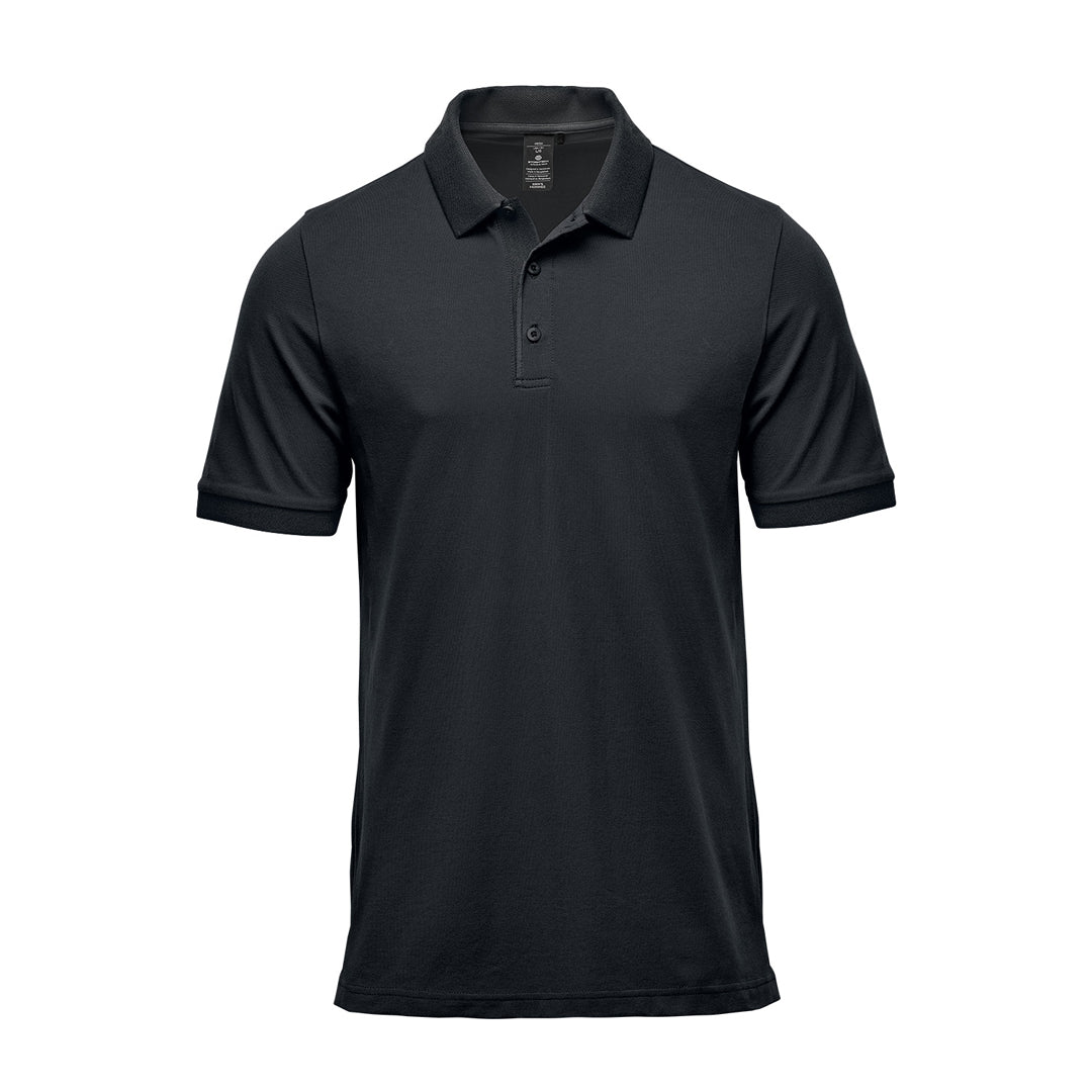 Stormtech The Ferrera Polo | Mens | Short Sleeve Black Shirts & Tops