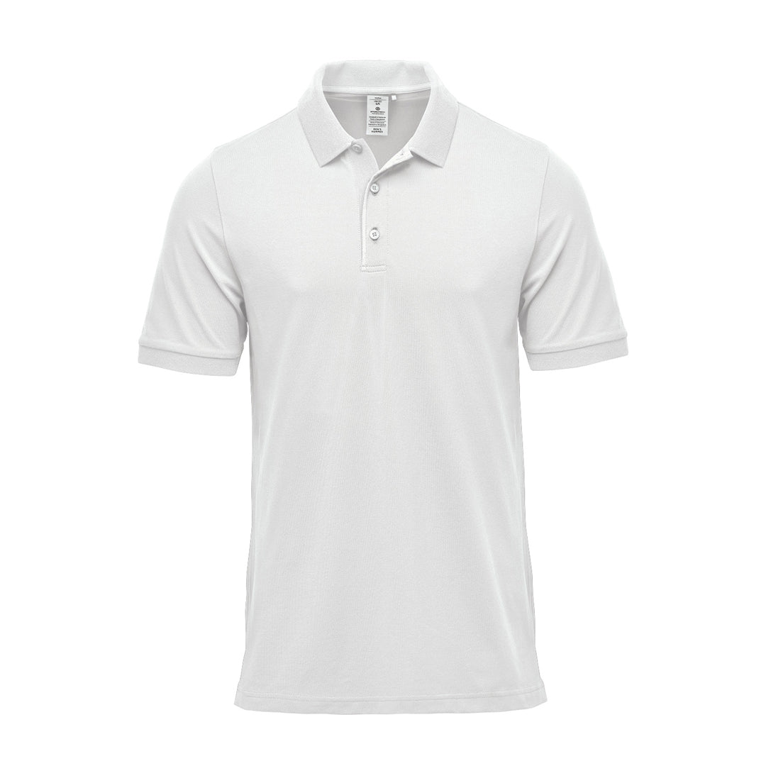 Stormtech The Ferrera Polo | Mens | Short Sleeve White Shirts & Tops