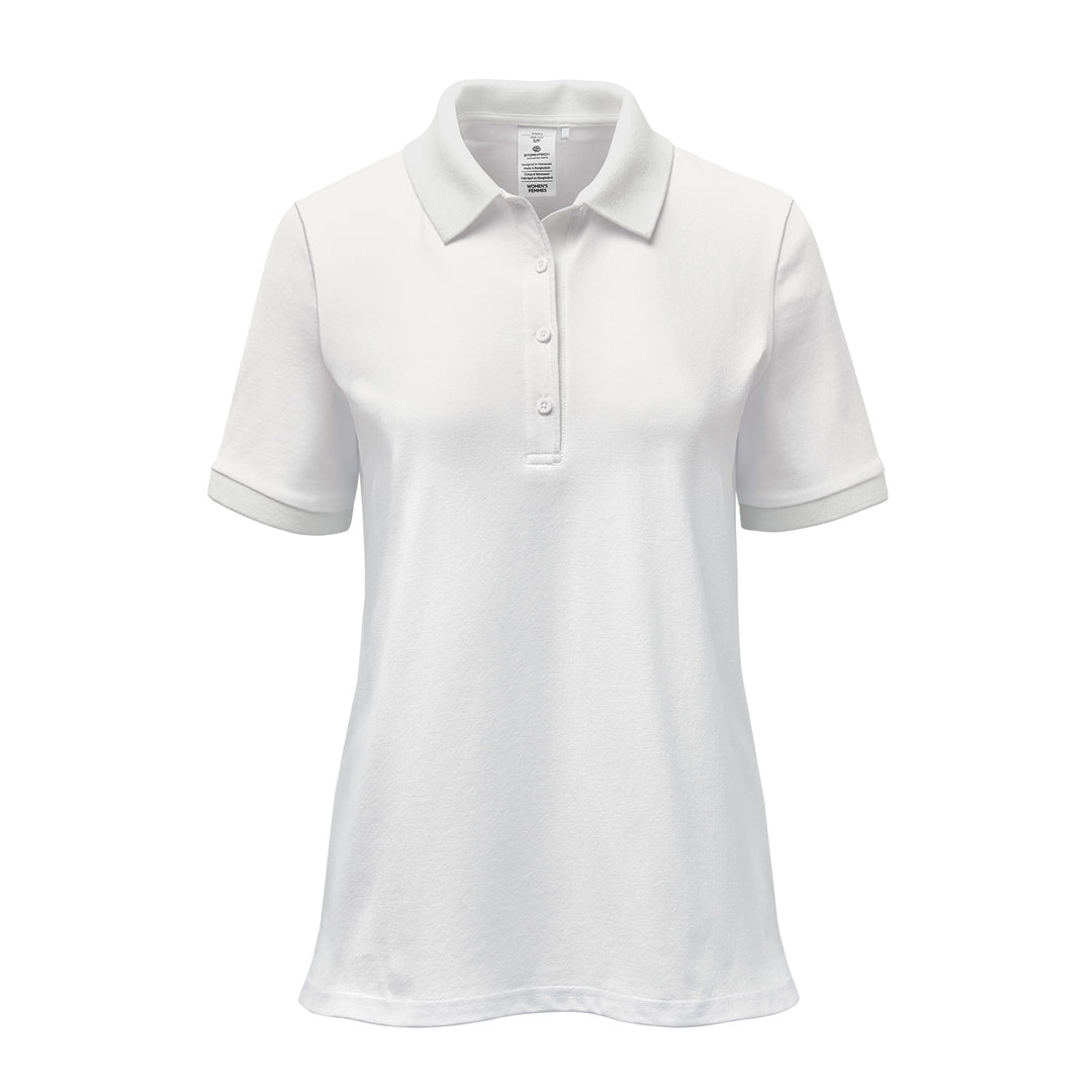 Stormtech The Ferrera Polo | Ladies | Short Sleeve White Shirts & Tops