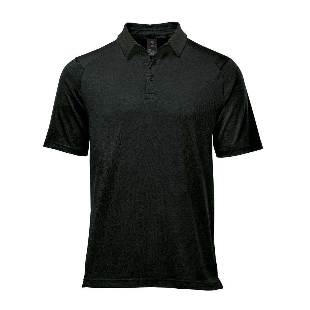 Stormtech The Oasis Polo | Mens | Short Sleeve Black Shirts & Tops