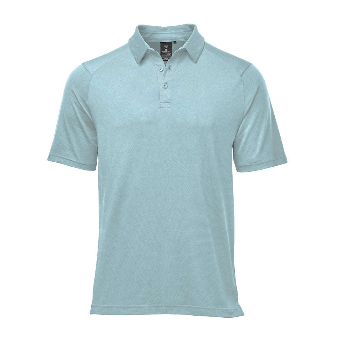 Stormtech The Oasis Polo | Mens | Short Sleeve Light Blue Shirts & Tops