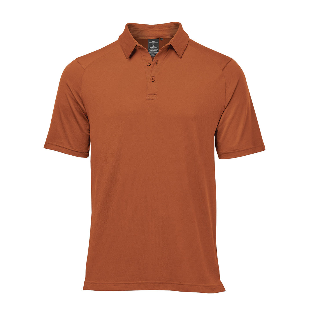 Stormtech The Oasis Polo | Mens | Short Sleeve Rust Shirts & Tops