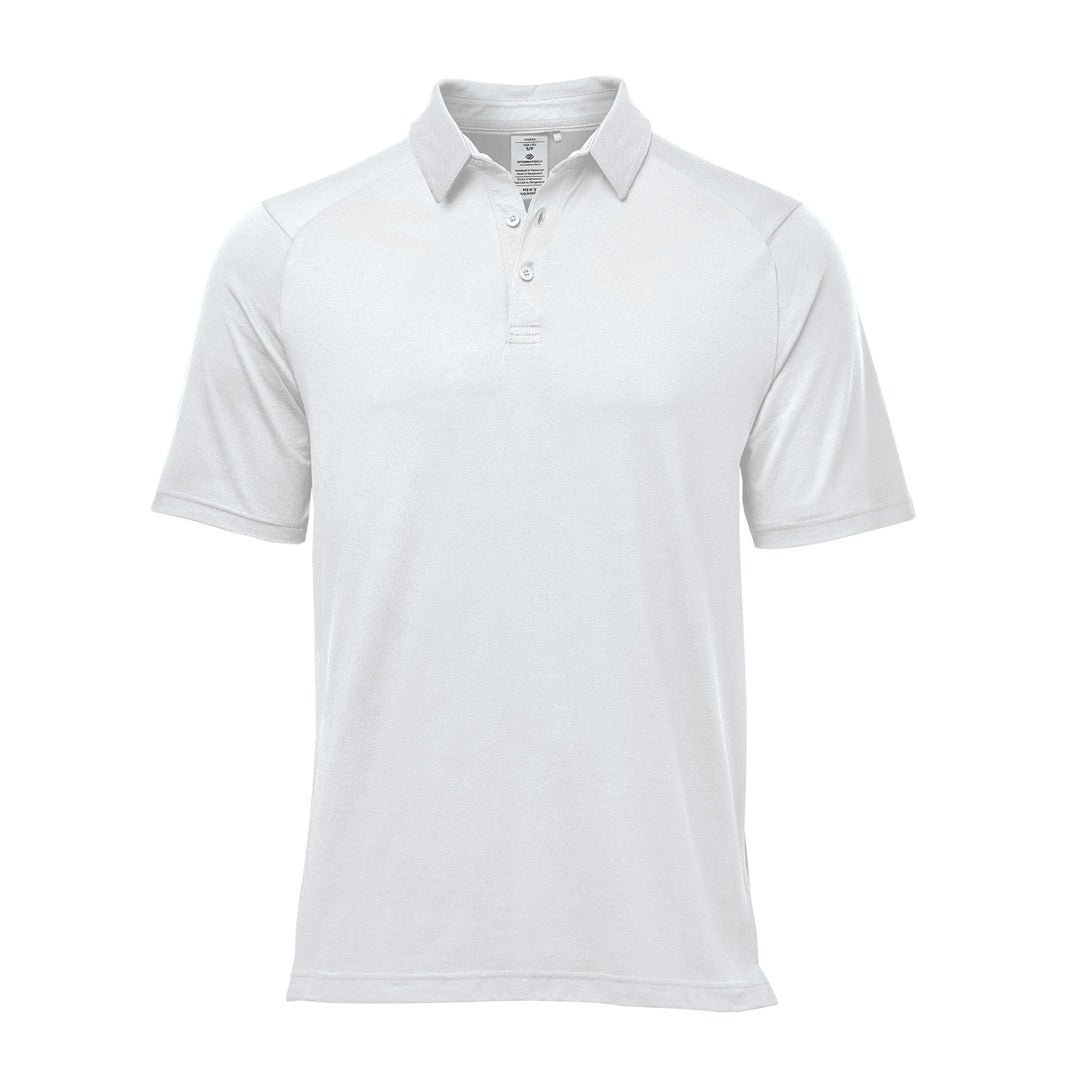 Stormtech The Oasis Polo | Mens | Short Sleeve White Shirts & Tops