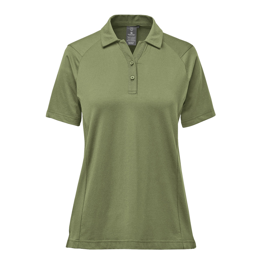 Stormtech The Oasis Polo | Ladies | Short Sleeve Sage Shirts & Tops
