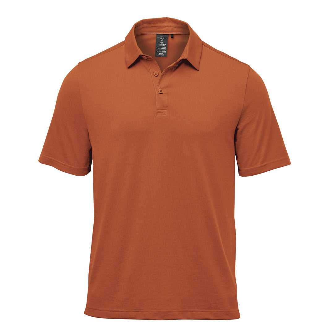 Stormtech The Settebello Polo | Short Sleeve | Mens Rust Shirts & Tops