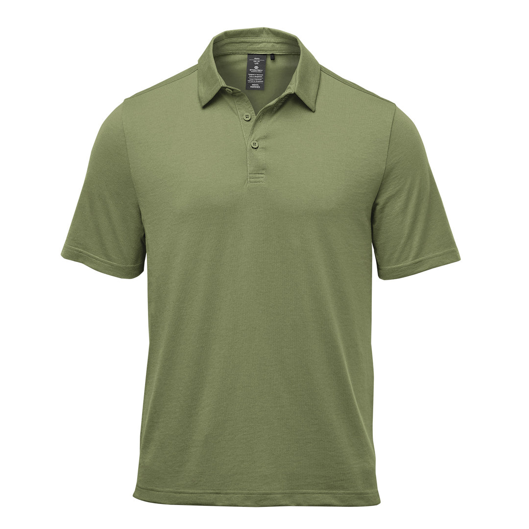Stormtech The Settebello Polo | Short Sleeve | Mens Sage Shirts & Tops