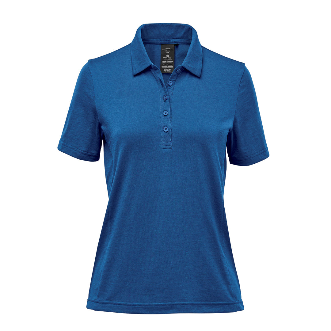 Stormtech The Settebello Polo | Short Sleeve | Ladies Blue Shirts & Tops