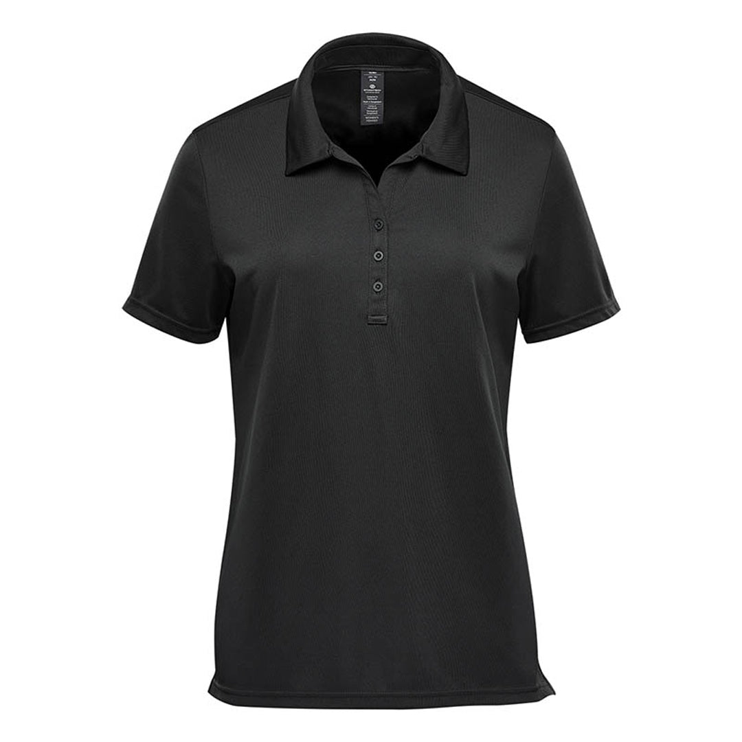 Stormtech The Treeline Polo | Ladies | Short Sleeve Black Shirts & Tops