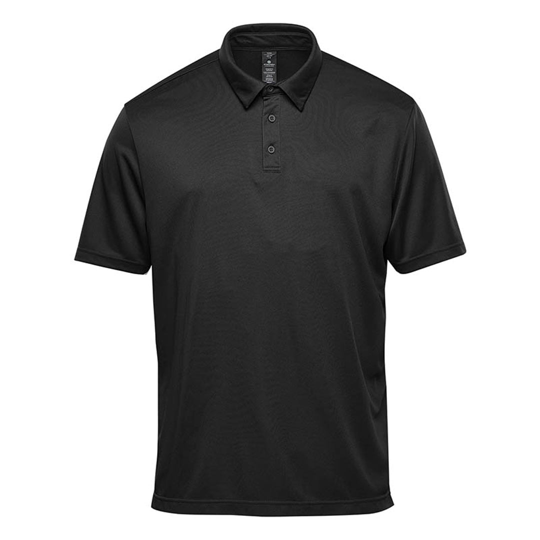 Stormtech The Treeline Polo | Mens | Short Sleeve Black Shirts & Tops