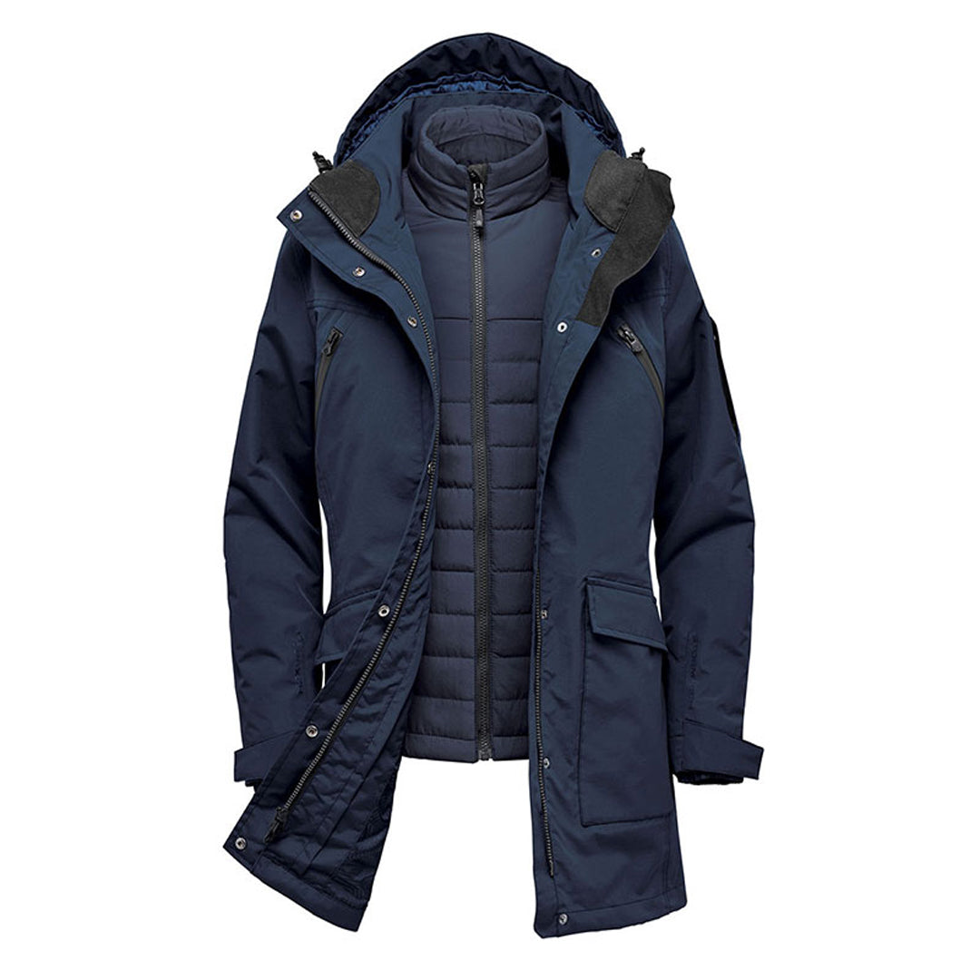 Stormtech The Fairbanks System Parka | Ladies Navy Coats & Jackets