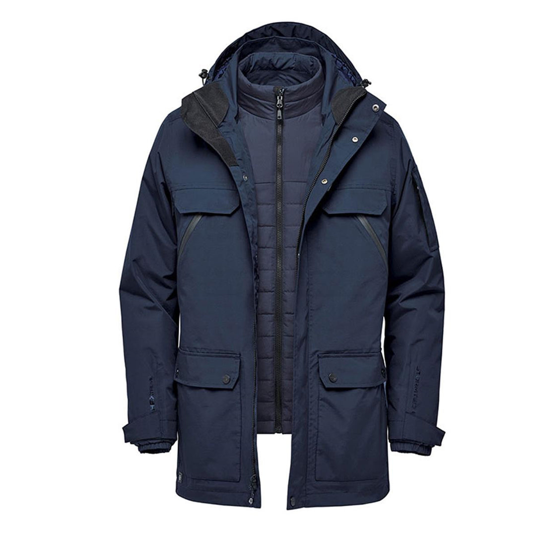 Stormtech The Fairbanks System Parka | Mens Navy Coats & Jackets