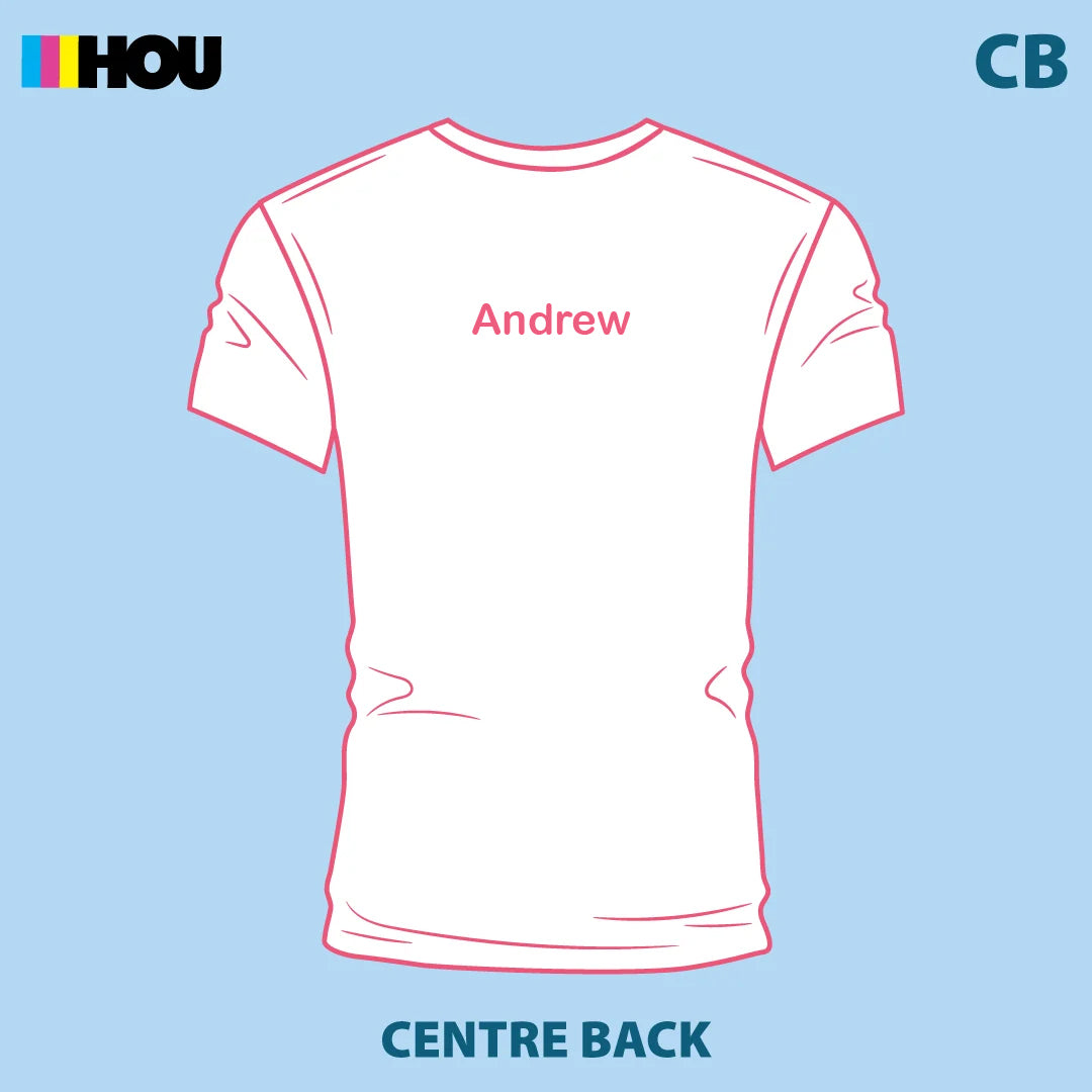 House of Uniforms Embroidery | Personal Names | Medium Branding