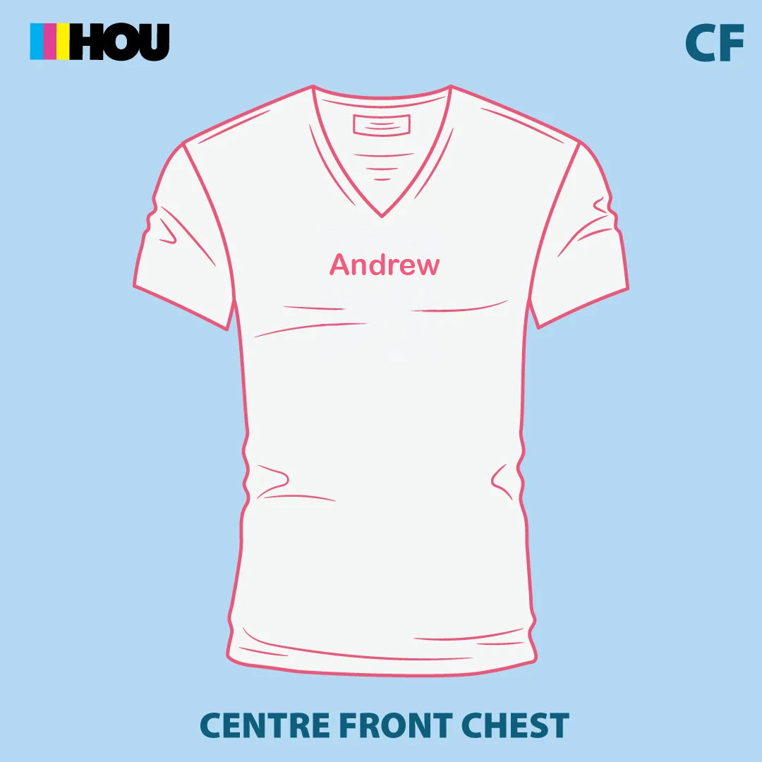 House of Uniforms Embroidery | Personal Names | Medium Branding
