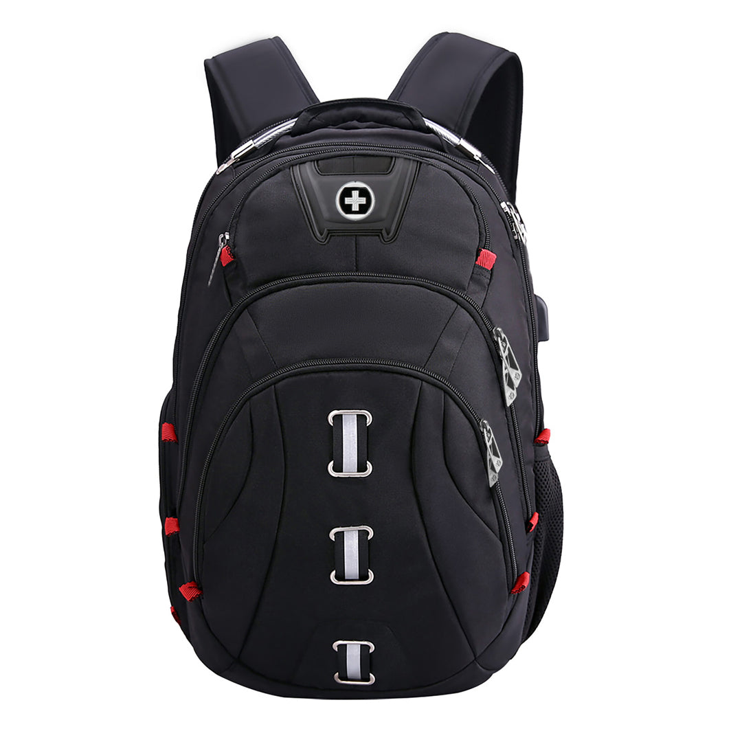 Swissdigital The Pixel Backpack Black Backpacks