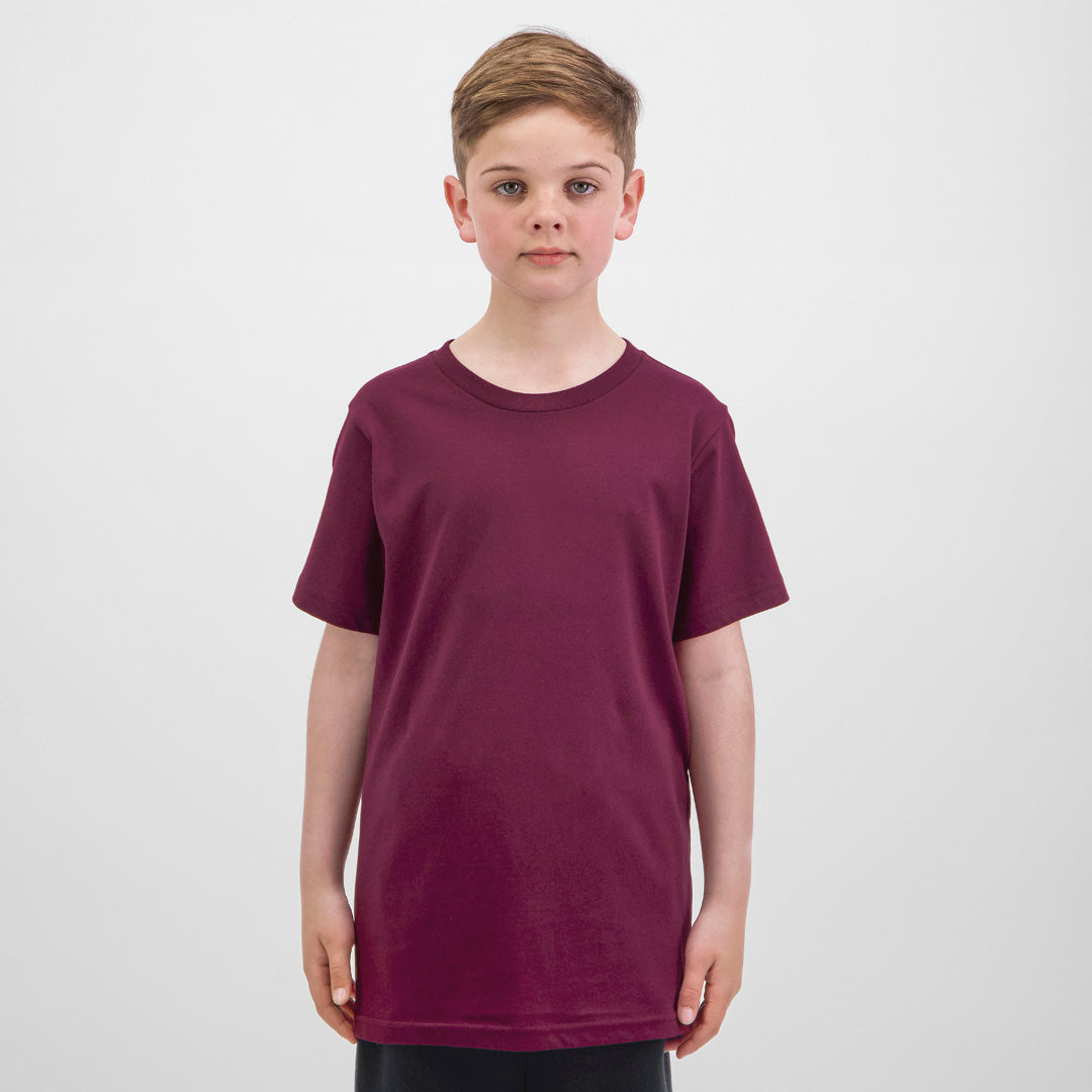 Goodmates The Basis Tee | Short Sleeve | Kids Plum Shirts & Tops