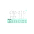 Scrubness The Scrubness Printed Scrub Top | Mens Scrubs