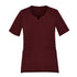 Biz Care The Avery Round Neck Scrub Top | Ladies Burgundy Scrubs