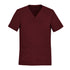 Biz Care The Avery V Neck Scrub Top | Mens Burgundy Scrubs