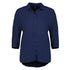 Biz Corporates The Dahlia Blouse | Ladies | 3/4 Sleeve Navy Shirts & Tops