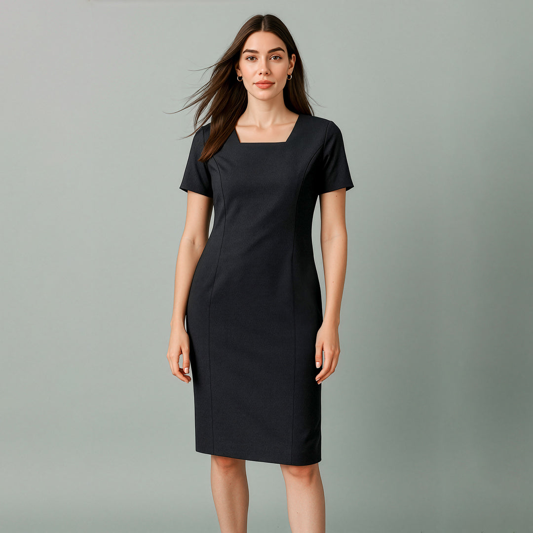 Biz Corporates The Renew Short Sleeve Dress Dresses
