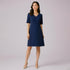 Biz Corporates The Siena Midi Dress | Short Sleeve Dresses