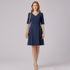 Biz Corporates The Siena Midi Dress | Short Sleeve Dresses