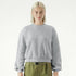 American Apparel The Reflex Crew Neck Jumper | Ladies Grey Marle Shirts & Tops