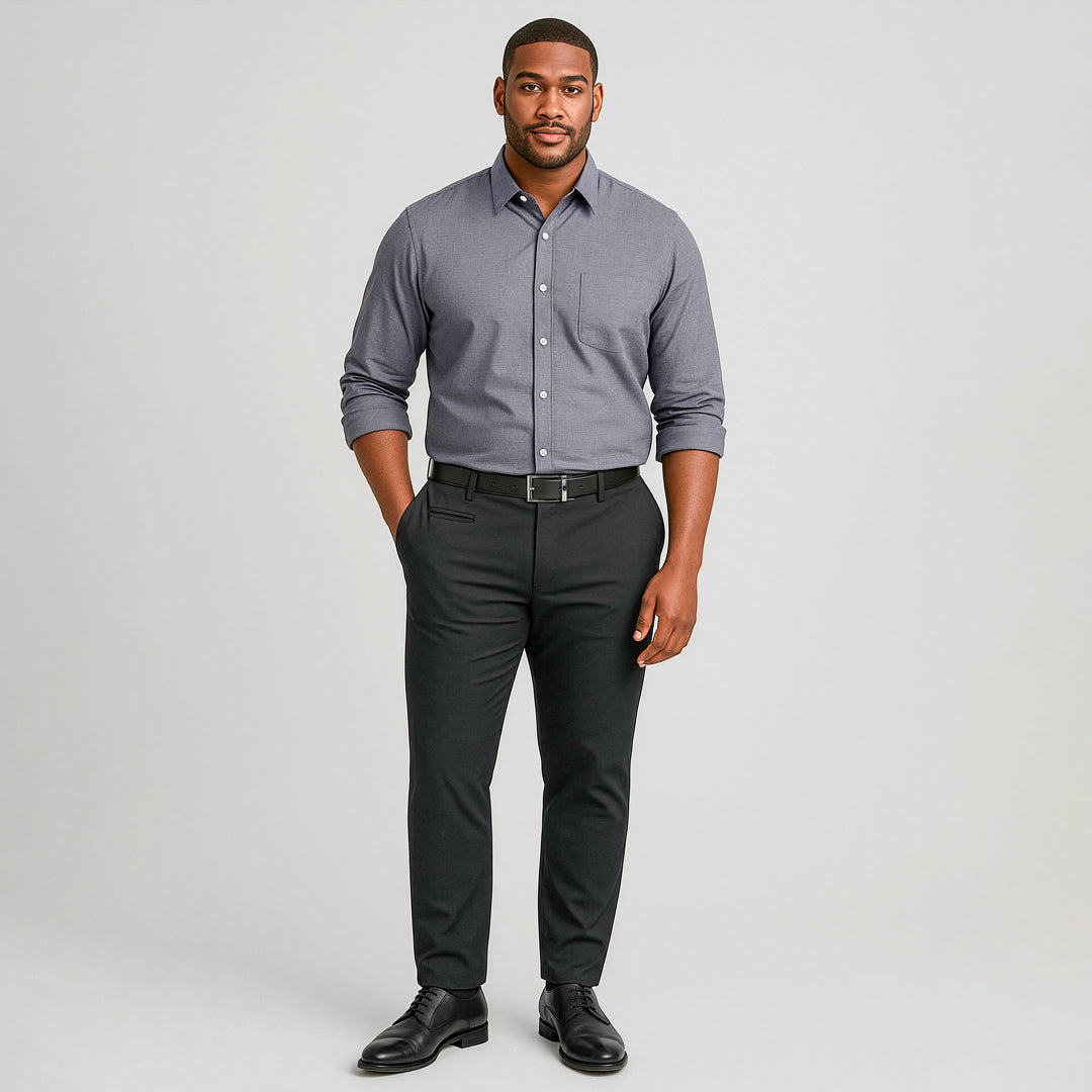 Biz Corporates The Traveller Modern Stretch Chino Pant | Mens Pants