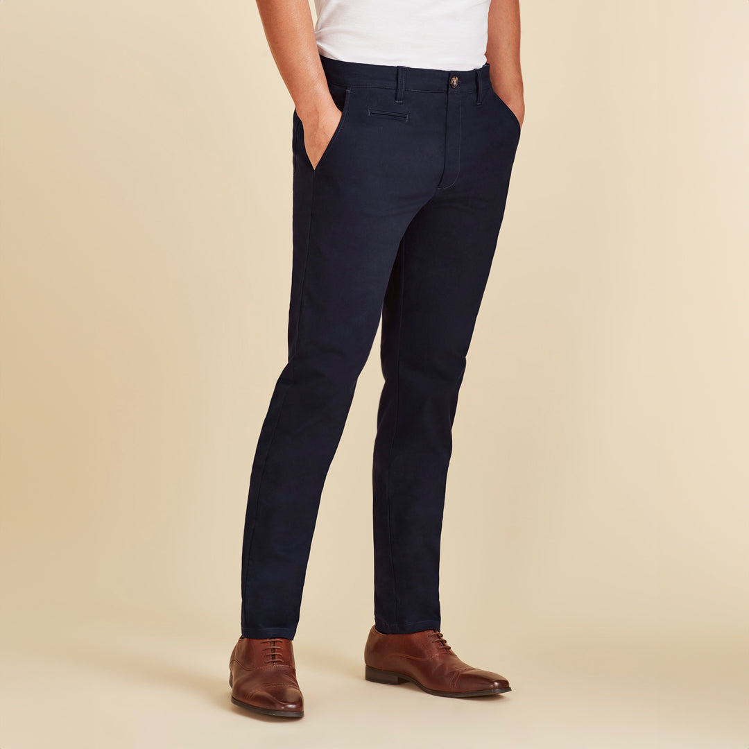 Biz Corporates The Traveller Modern Stretch Chino Pant | Mens Pants