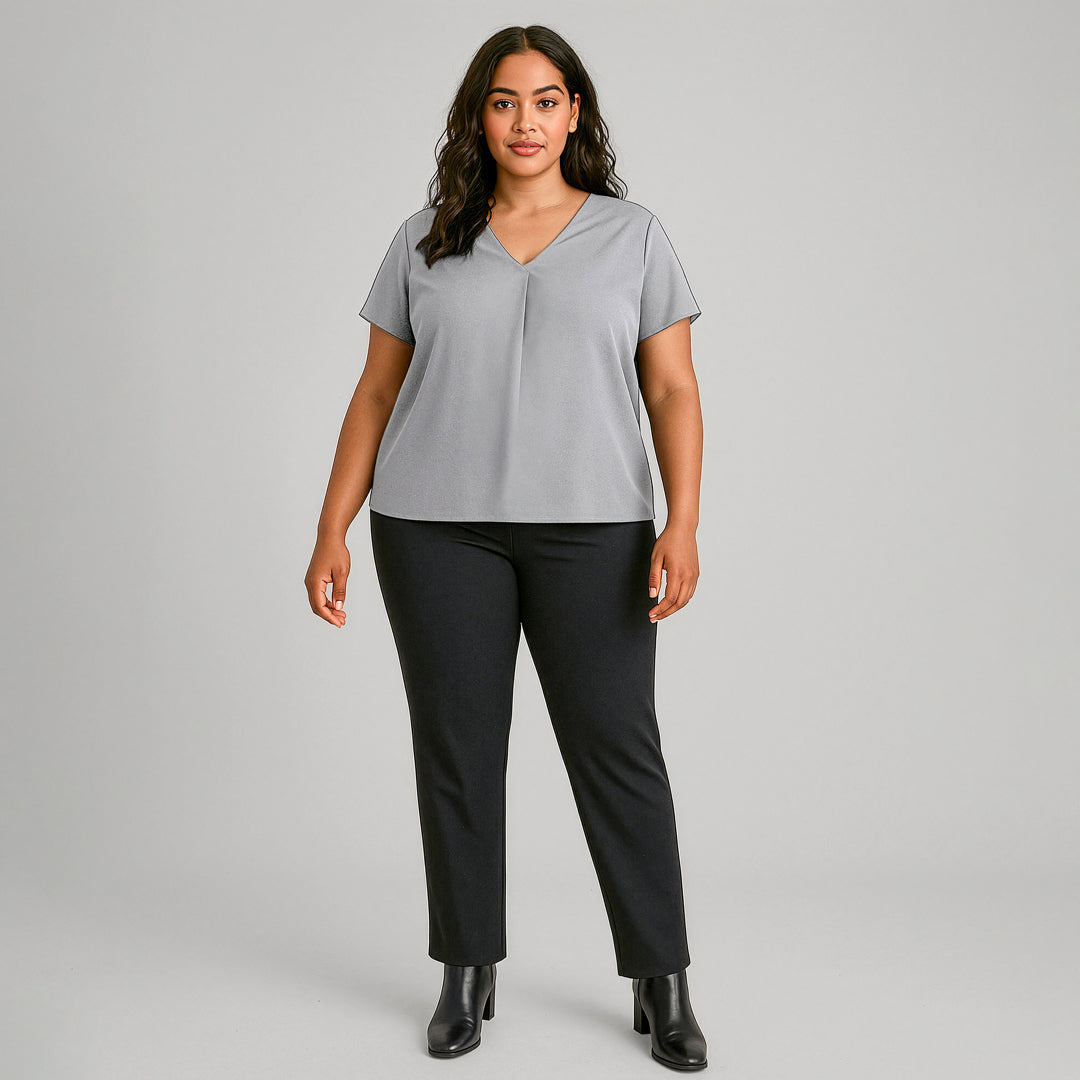 Biz Corporates The Scuba Ponte Pull on Pant | Ladies Pants