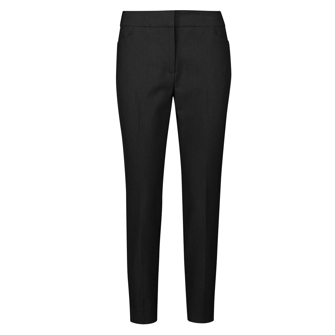 Biz Corporates The Siena 7/8 Slim Leg Pant | Ladies Black Pants