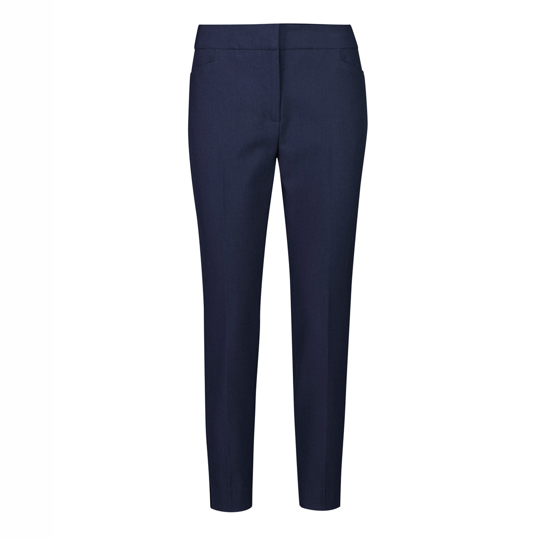 Biz Corporates The Siena 7/8 Slim Leg Pant | Ladies Marine Blue Pants