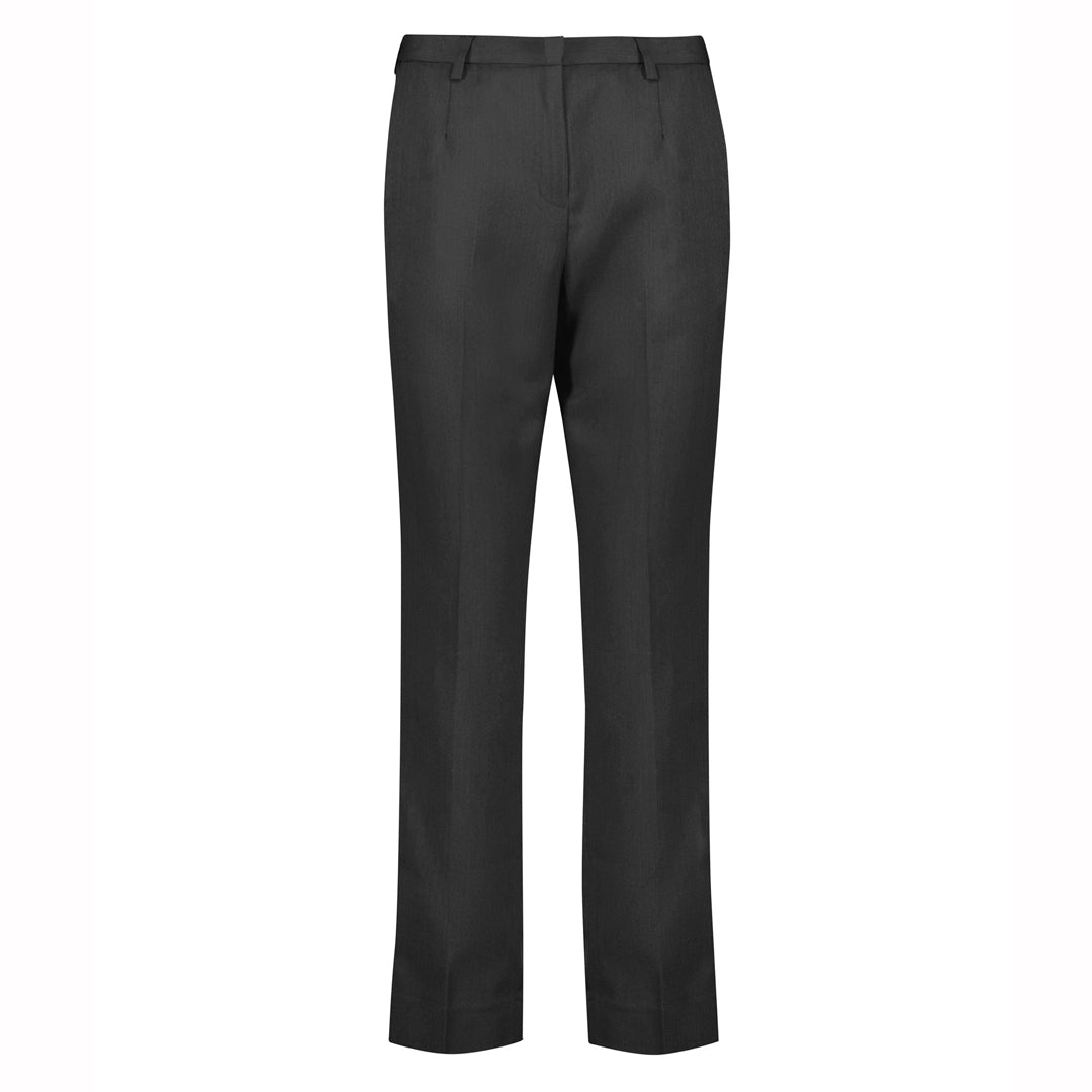 Biz Corporates The Cool Stretch Adjustable Tapered Leg Pant | Ladies Charcoal Pants