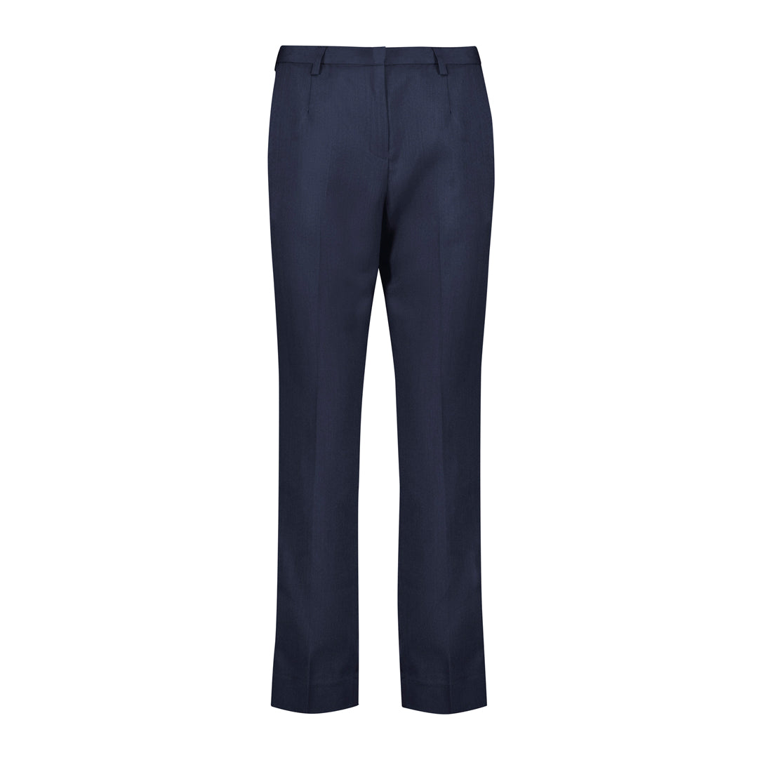Biz Corporates The Cool Stretch Adjustable Tapered Leg Pant | Ladies Navy Pants