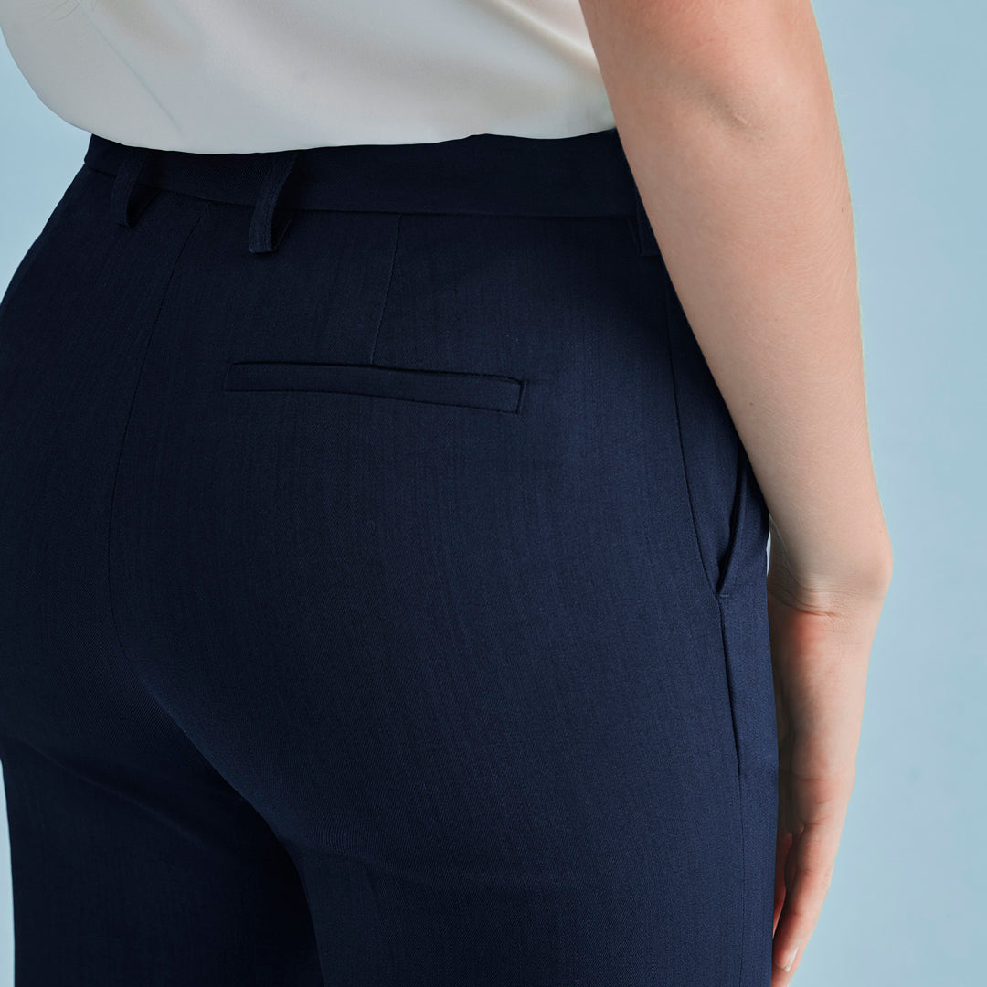 Biz Corporates The Cool Stretch Adjustable Tapered Leg Pant | Ladies Pants