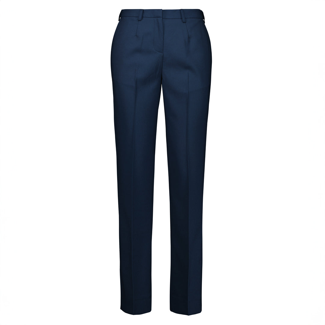 Biz Corporates The Renew Tapered Leg Pant | Ladies Navy Dresses