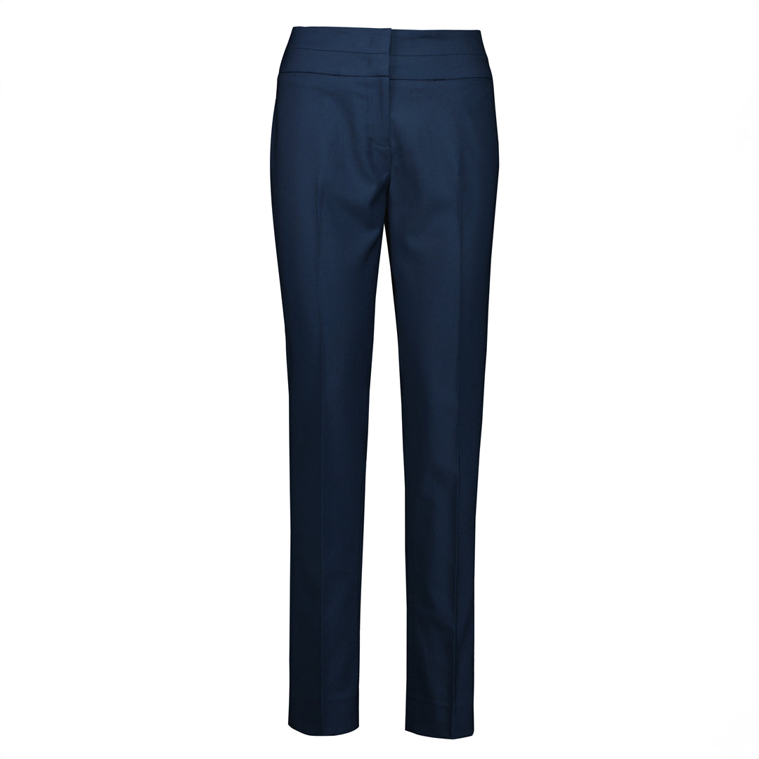 Biz Corporates The Renew Slim Leg Pant | Ladies Navy Pants