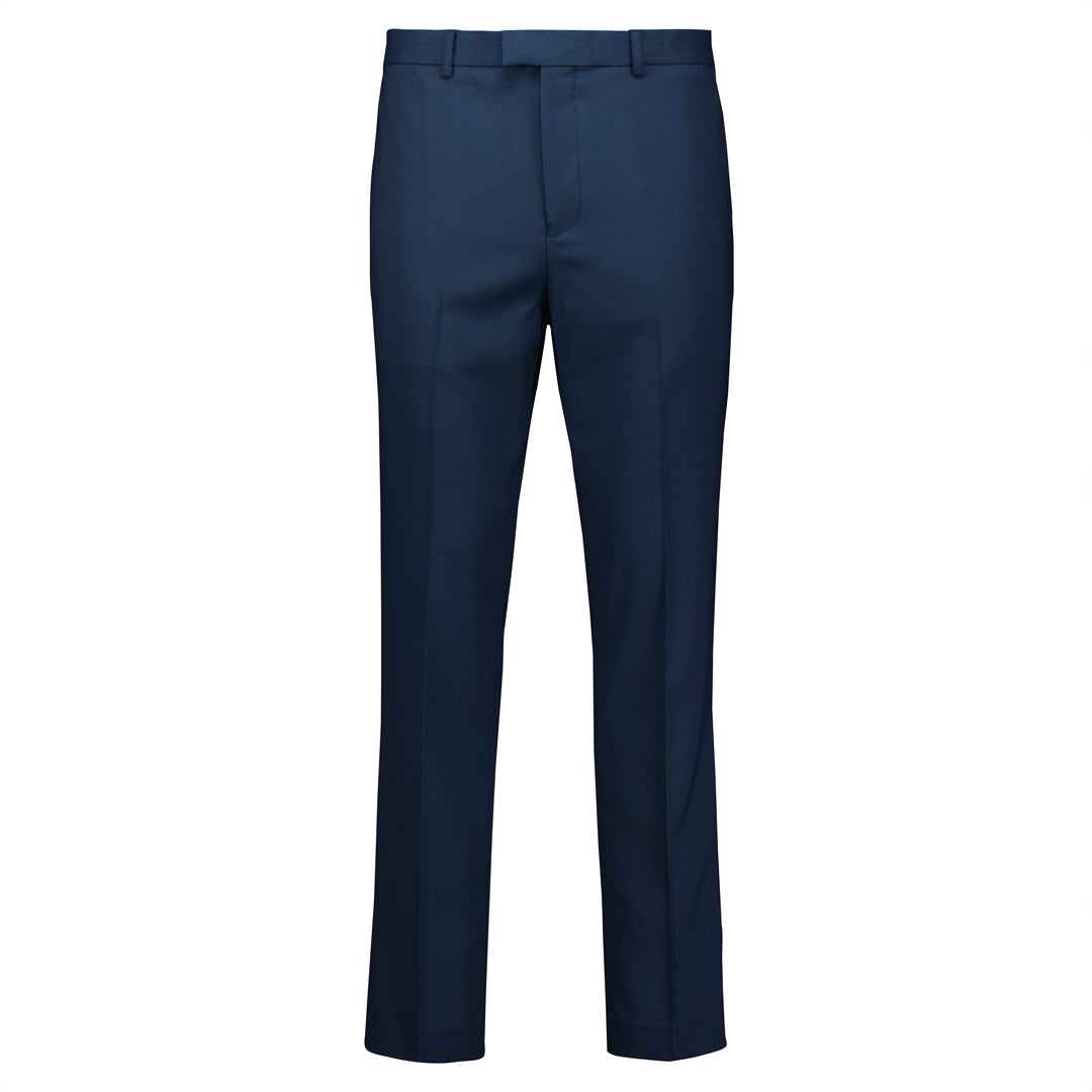 Biz Corporates The Renew Slim Fit Pant | Mens Navy Pants