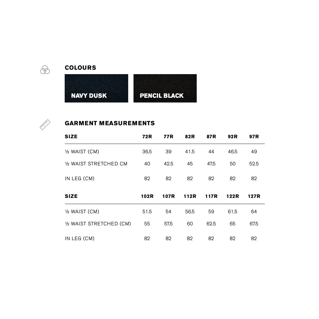 Biz Corporates The Renew Straight Leg Pant | Mens Pants