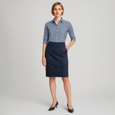 Biz Corporates The Traveller Chino Skirt | Ladies Skirts