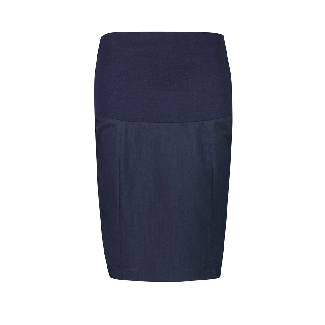 Biz Corporates The Cool Stretch Maternity Skirt Navy Skirts