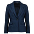Biz Corporates The Renew Single Button Jacket | Ladies Navy Coats & Jackets