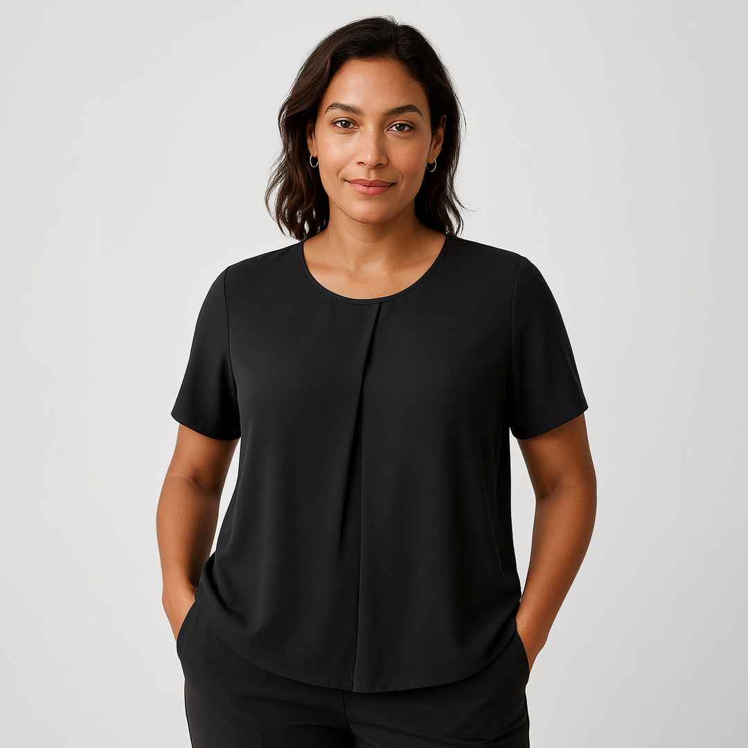 Biz Corporates The Sydney Top | Ladies | Short Sleeve Shirts & Tops