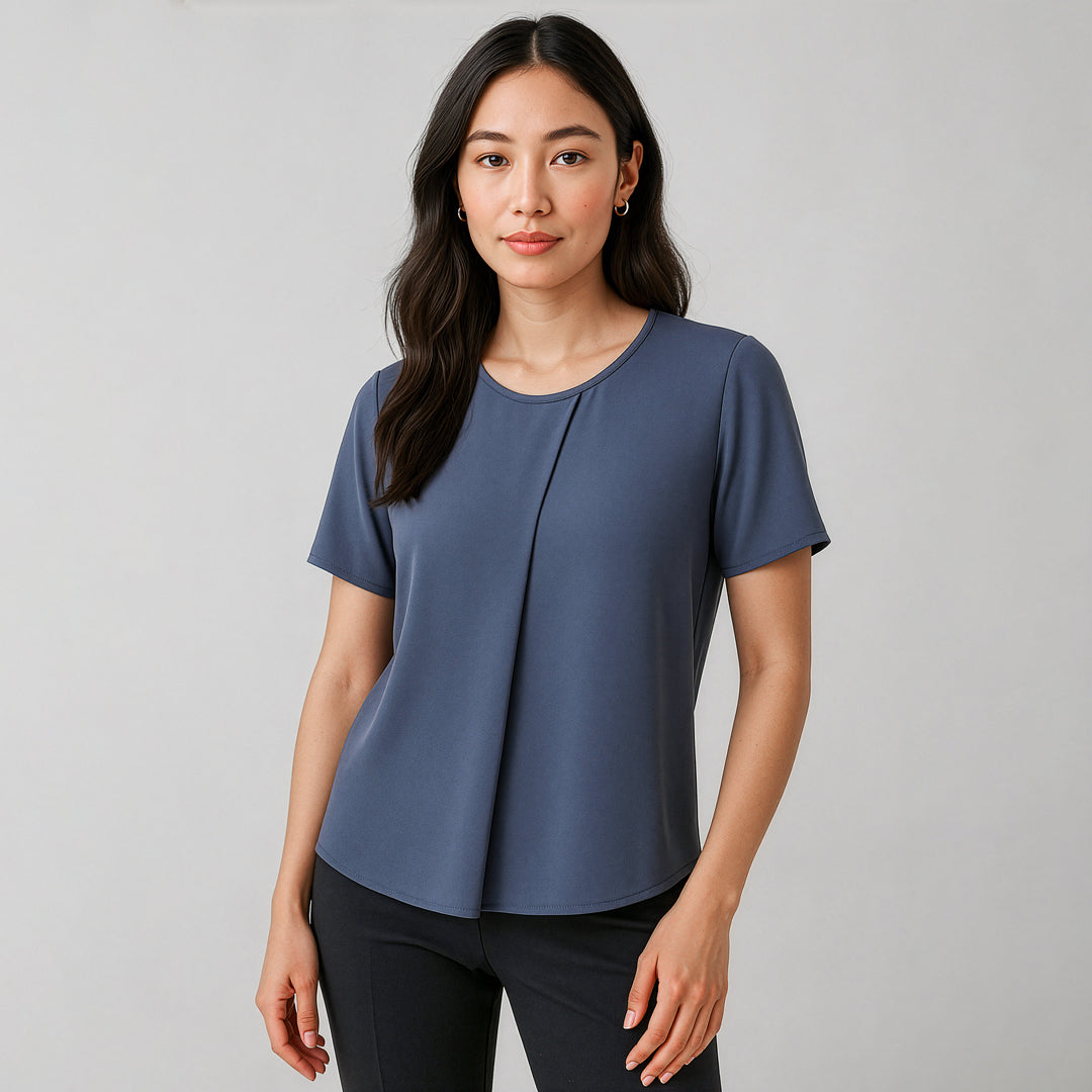 Biz Corporates The Sydney Top | Ladies | Short Sleeve Shirts & Tops