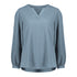 Biz Corporates The Ruche Tunic | Ladies | Long Sleeve Powder Shirts & Tops