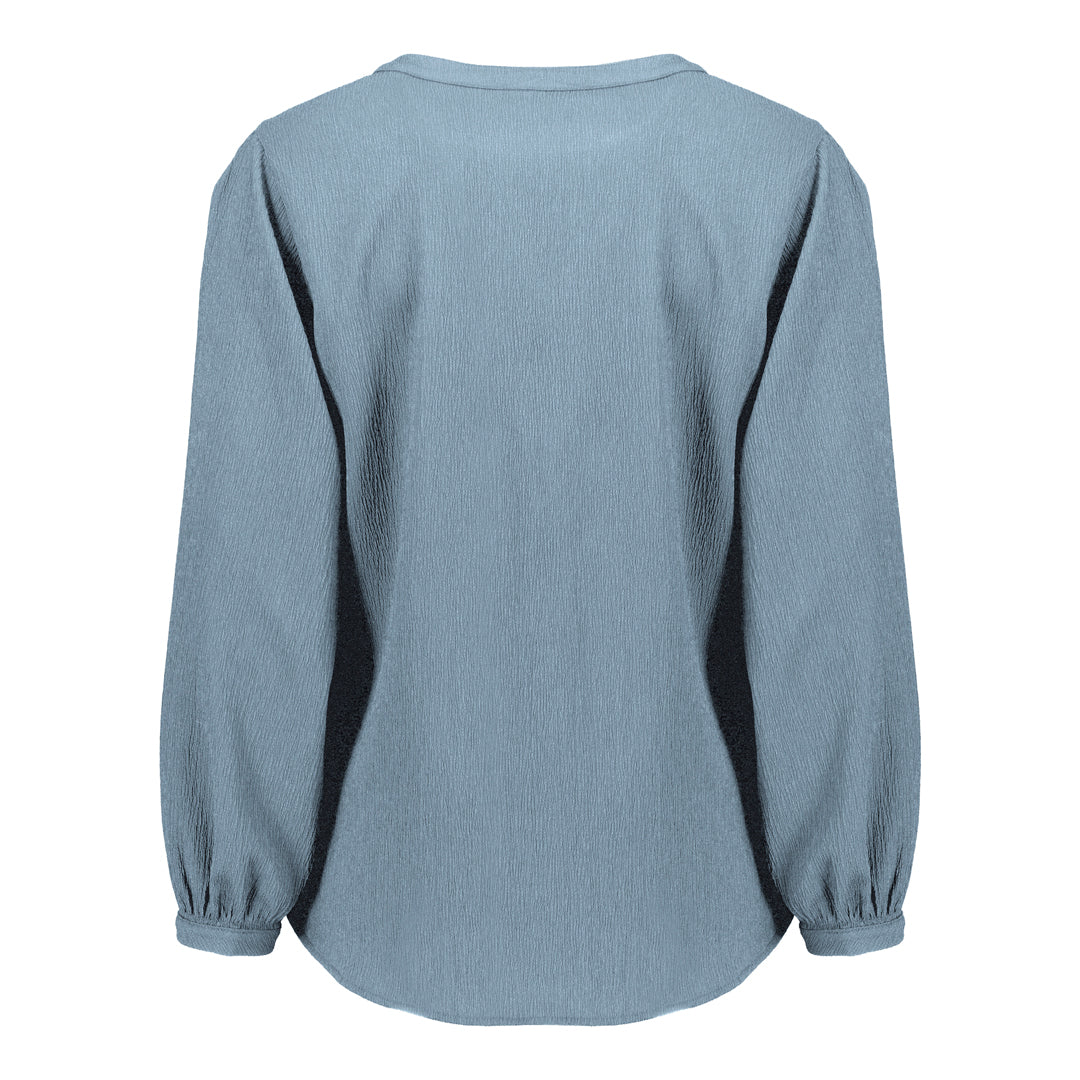 Biz Corporates The Ruche Tunic | Ladies | Long Sleeve Shirts & Tops